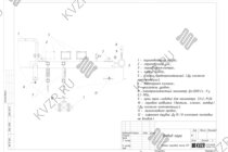 Отвод пара парового котла КП 300 на угле