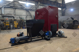 Котел на опилках водогрейный