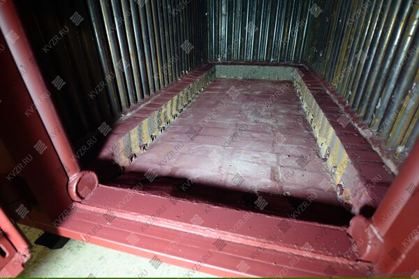 Топка подовая котла 300 кВт для сжигания древесных отходов